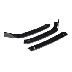 3PCS Designed Front Bumper Lip Splitter Lower Chin Car Spoilers