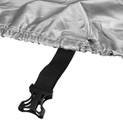 10ft / 10-12ft / 12-14ft / 14-16ft Jon Boat Cover 210D Waterproof Sun Protection Silver