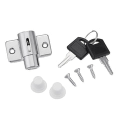 Door Window Lock Sliding Security Limit Child Safety Protection Anti-Theft With Key
