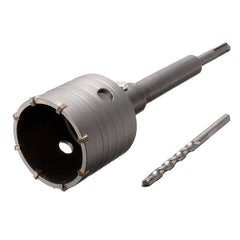 65mm Hole Saw Cutter Drill Bit with SDS Plus Shank for Concrete Cement Stone Wall