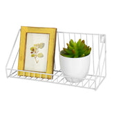 Nordic Minimalist Wrought Iron Grid Wall Shelf Storage Shelf