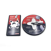 2Pcs Round Square Sanding Backing Pad Radial Sander Disc for Dry-wall Repair Set Multifunctional Grinding Block Wall Polisher Tools Accessories