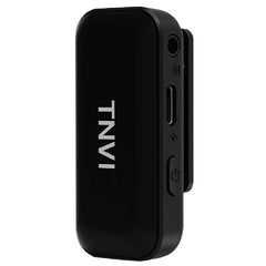 Wireless Microphone System with Rechargeable Transmitter Reveiver Lapel Lavalier for Smartphone Computer