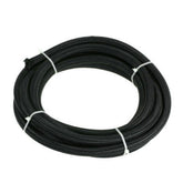 5FT Fuel Hose Oil Gas Line Pipe PTFE Nylon Stainless Steel Hose