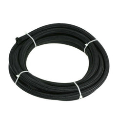 5FT Fuel Hose Oil Gas Line Pipe PTFE Nylon Stainless Steel Hose