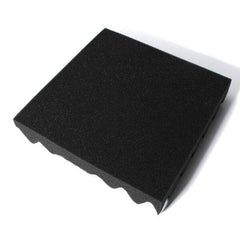 Acoustic Wedge Foam Studio Acoustical Soundproofing Sponge Black
