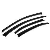 4Pcs Plastic Exterior Visor Vent Shades For Acura TSX CL8 Euro-R 2004-2008 JDM 3D Wavy Window Sun Rain Guard Deflector