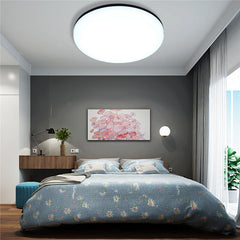 6500K 2835 Lamp Beads 85-265V Aluminum + PC White Ceiling Lamp Disc Plate Lamp