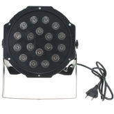 18W DMX-512 RGB LED Par Stage Lighting Party DJ Disco KTV Christmas Projector Light AC110-220V