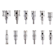 12pcs 15mm-50mm Upgrade M35 Titanium Coated Hole Saw Cutter Opener for Stainless Steel Aluminum Alloy