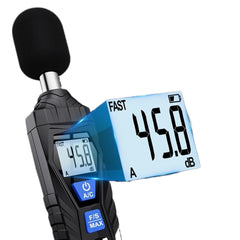 30~130dB Meter Noise Detector Measuring Instrument Mini Audio Sound Level Decibel Monitor Indicator