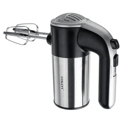 800W Kitchen Electric Hand Mixer with 5 Speeds Whisk with Egg Beater Dough Hook