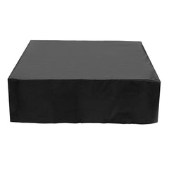 280x280x80cm 210D Polyester Anti-Dust Sofa Barbecue Stove Furniture Waterproof Cover Black/Silver