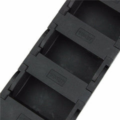 18mm x 37mm Openable Plastic Cable Drag Chain 1M Long Wire Carrier Drag Chain
