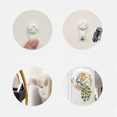Without Battery Peacock Clock Wall Clock Wall Watch Living Room Home Creative Fashion Mute Modern Decoration Personality Clock