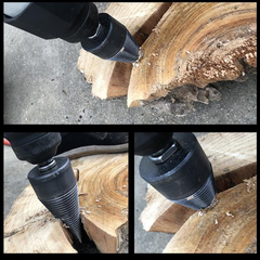 Firewood Splitter Drill Bit Firewood Split Drill Bit SDS Plus Shank for Hammer Drill