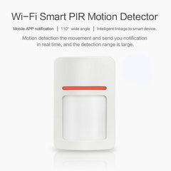 Smart WiFi Infrared Detectors Wireless Motion Sensor Compatible With Tuya Smart Life APP For Alarm System