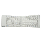 Small Size Foldable Bluetooth Aluminum Alloy Bottom Shell Keyboard