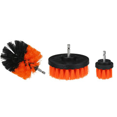 19pcs Drill Scrubber Cleaning Drill Brush Set with Sponge Extension Rod for Car Kitchen Grill Tile Toilet Bathroom