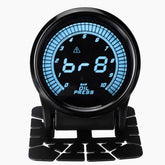 52mm 10 Colors LED Dual Display Oil Temp Pressure Gauge Auto Oil Pressure Meter With Sensor