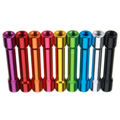 M3AS13 10Pcs M3 35mm Aluminum Alloy Standoff Spacer Round Column MultiColor Smooth Surface