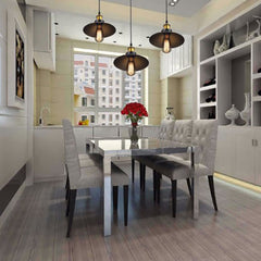 Iron Pendant Light Ceiling Lamp Chandelier Bedroom Home Fixture Decor Without Bulbs