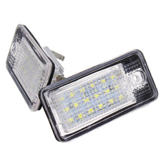 Pair 18LED License Number Plate Lights CANBUS Error Free