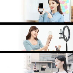Type-C Plug and Play Microphone External Stereo Interview for Reporter Mobile Phone Camera Video