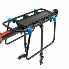 50Kg Capacity Bicycle Quick Release Luggage Cargo Seat Post Pannier Carrier Rear Rack Fender Bicycle Accessories