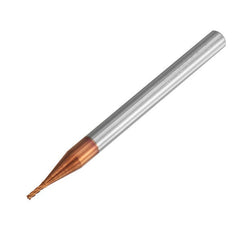 5pcs 1mm 4 Flutes Tungsten Carbide End Mill Cutter HRC55 AlTiN Coating End Mill Cutter