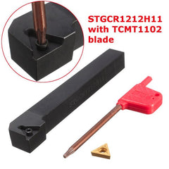 12x12x100mm Lathe Boring Bar Turing Tool Holder With A TCMT1102 Insert