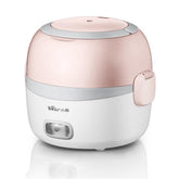 Bear Portable Electric Heating Rice Cooker Plug-in Heating Insulation Hot Rice Pot for Worker