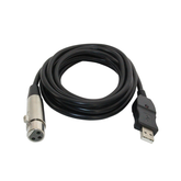 USB Microphone Cable Microphone To Computer Adapter Cable 3 Meters Computer Cable
