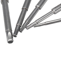 5Pcs 801 H1.5-H4 Hexagon Electric Screwdriver Bits Set 5mm Round Shank Screwdriver Bits