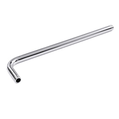 475mm Long Shower Arm Bottom Entry Wall Mounted Head Extension With Copper Base