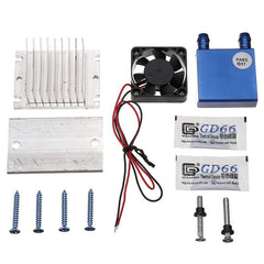Thermoelectric Peltier Refrigeration Cooling System Kit Cooler Fan DIY