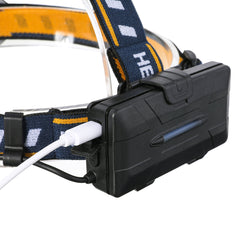 3300LM 8Modes 8LED Rechargeable Headlamp Flashlight Waterproof LED Head Torch with Red Light for Camping Fishing Car Repair