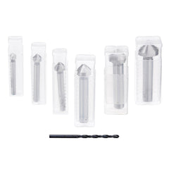 7pcs 5-10mm Countersunk Drill Bit Countersink Metal Tool