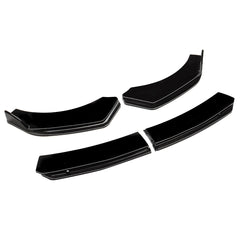 For Car Universal Glossy Black Front Lip Chin Bumper Body Kits New