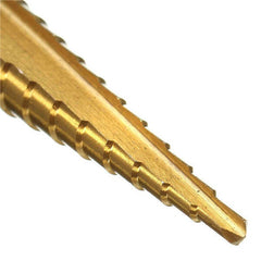 3-13mm HSS Titanium Coated Step Drill 1/4 Inch Hex Shank Bit