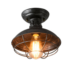 Industrial Pendant Light Vintage Ceiling Lamp Hanging Fixture Office/Home Without Bulb