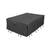 Rectangular Patio Table Cover 600D Canvas Waterproof Tear-Resistant Sofa Chair Desk Furniture Set Covers Dust-proof Protector Outdoor Garden