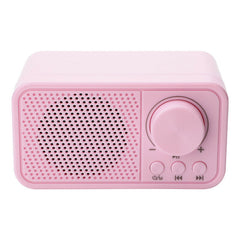 Bluetooth 5.0 Portable Mini FM Radio Receiver Speaker MP3 Player Support TF Card USB Waterproof Large Capacity Battery