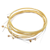 3 Set 18 pcs Brass Acoustic Guitar String for Guitar Players
