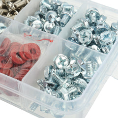 318Pcs Personal Computer Screw & Standoffs Set Assortment Kit for Mother Board