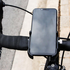 Aluminum Alloy Rotatable Bicycle Bike Phone Holder MTB Mountain Road Bike Handlebar Clip Holder Bike Bicycle Accessory Tool