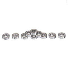 80Pcs 16mmx8mmx5mm Steel Shielded Deep Groove Ball Bearing
