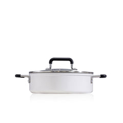 Non-stick Stockpot 4L Dishwasher Safe Aluminum Soup Pot For Induction Cooker