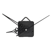 Black/Gold Iron Wall Clock Geometric Diamond Wall Clock without Battery