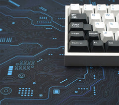 Circuit Diagram Extra Large Mouse Pad 900*400*4MM Thickened Locked Edge Keyboard Pad Non-Slip Rubber Desktop Mouse Mat for Home Office Game